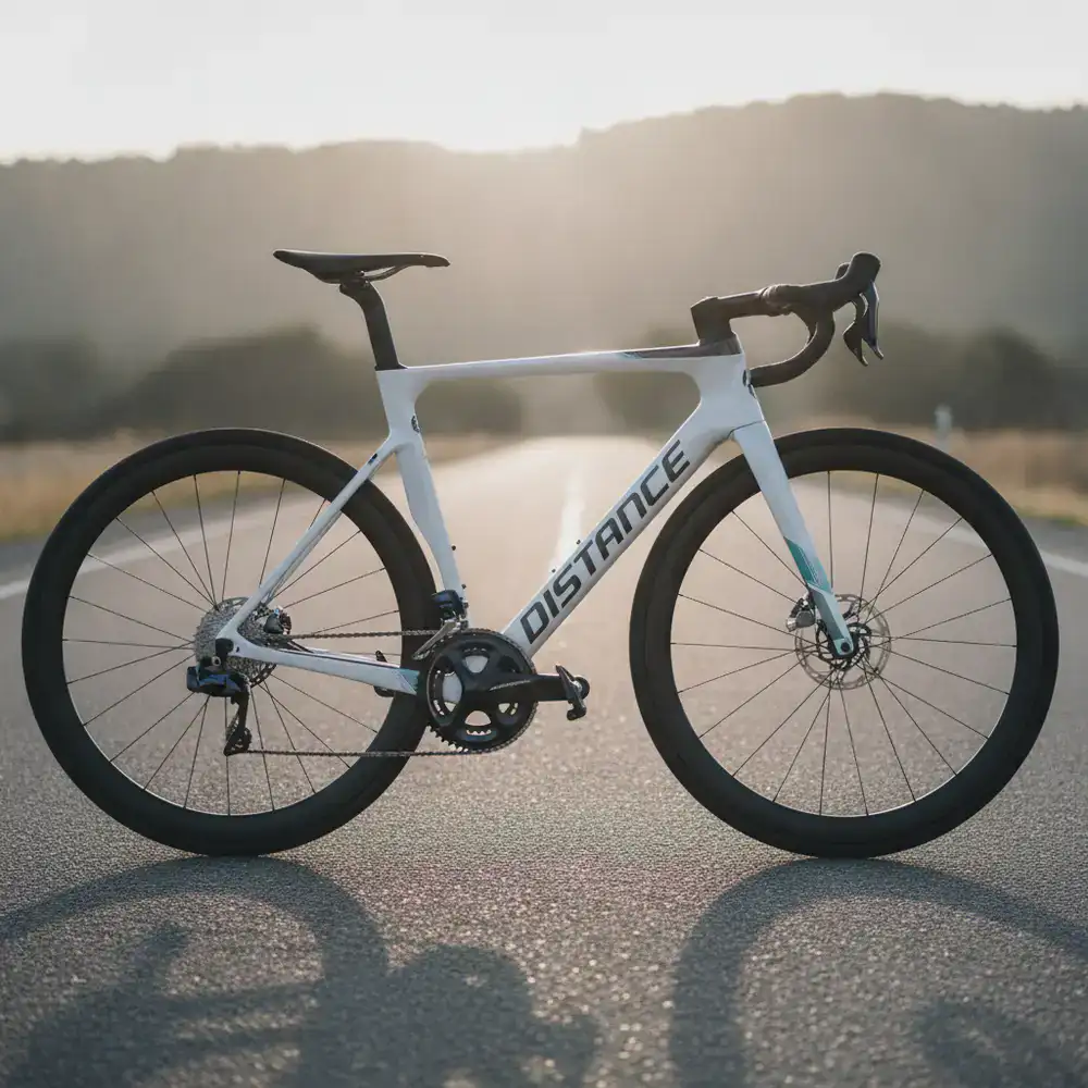 Distance Pro road bike side view thumbnail